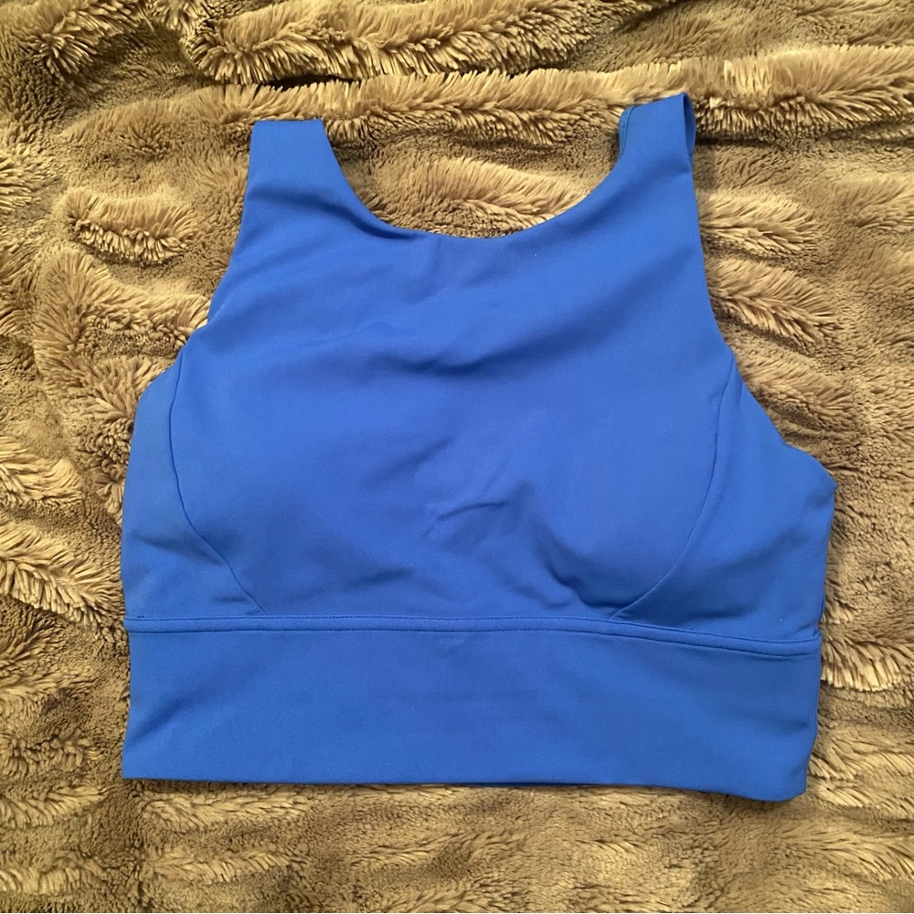 Lululemon Stronger as One Bra - Wild Bluebell 8